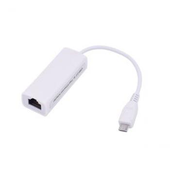 Micro USB To Ethernet Cable Interface Ethernet Adapter OTG Wired Internet