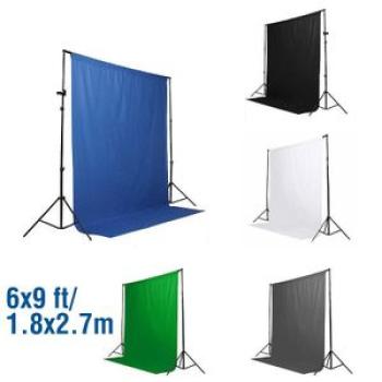 Grey 6 X 9 Ft Photography Screen Muslin Backdrop Photo Studio Background  Photography Cotton Background Cloth-ash