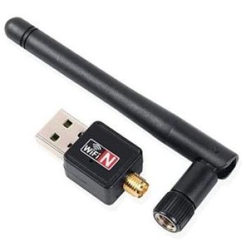 Wifi Antenna USB Wifi Adapter Wifi Dongle - Black