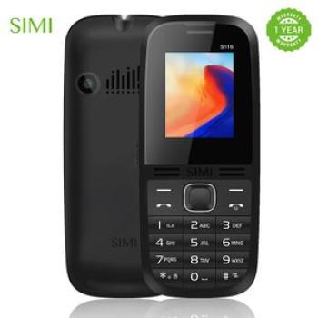 S116 1.77inch Feature Phone Dual SIM Card 1400mAh