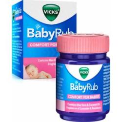 Non medicated store rub for babies