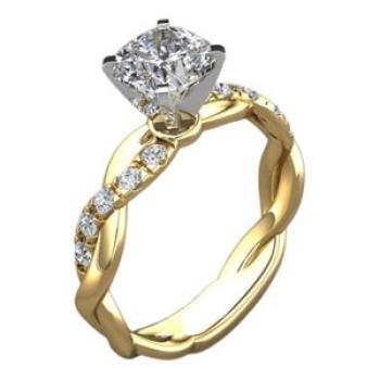 Lady Finger Ring   Engagement Lady Finger Golden