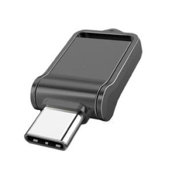 Type-C/USB-C High Speed ??Mini Metal Rotary U Disk 64GB