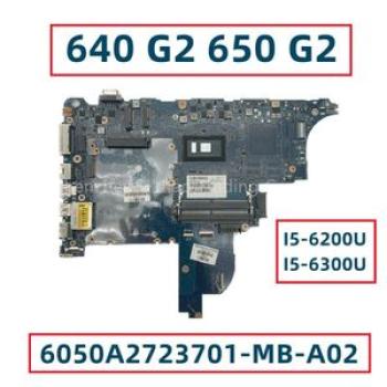 For HP ProBook 640 G2 650 G2 Laptop  With UMA I5~6200U I5~6300U 6050A2723701~MB~A02 840717~001 84071