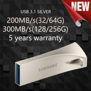 Samsung Usb Flash Drive Disk 16gb 32gb 64gb 128gb 256gb Usb 3.1 Metal Mini Pen Drive Pendrive Memory