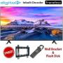 Frameless TV,Digital LED TV, 32" Inch,Inbuilt-Decoder,HDMI/USB+FREE GIFTS