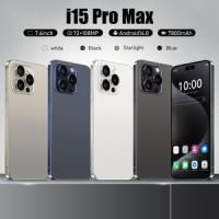 New I15 Pro Max Cross-Border Mobile Phone 3 64G 6.8Incell Screen 4G All Netcom Smart Android Mobile