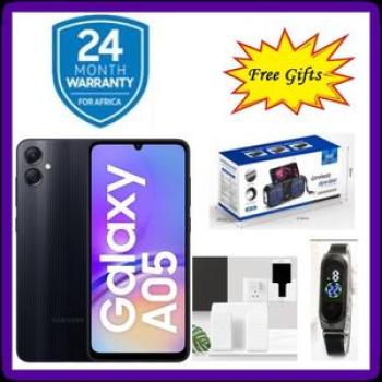 Galaxy A05, Display 6.7" //64GB ROM + 4GB RAM //Dual SIM //5000mAh //50MP Camera /Ksly +FREE BT SPEA