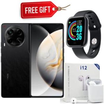 Camon 30, 6.78" Display,  256GB ROM + 16GB (8GB + 8GB) RAM 4G (Dual SIM) - 5000mAh + Smart watch & E