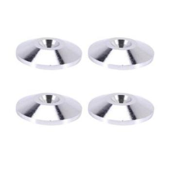 915 Generation 4 Pcs Speaker Pure Copper Spikes Pads(Silver)