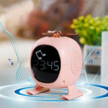 Mini Speaker F23 Aromatherapy Bluetooth Alarm Clock Subwoofer Speaker Random Color Delivery