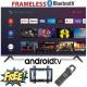 HTC3200S-BLUETOOTH,HD Smart &Android 11-TV,Netflix-Youtube+Flash-32GB+Wall Bracket