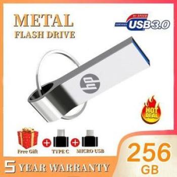 HP Metal Waterproof Flashdisk 256GB USB 3.0 USB FLASH DRIVE NO5112