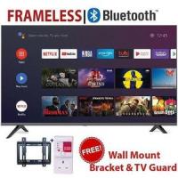 HTC3200S,32"Inch Bluetooth Enabled Frameless Smart Android TV