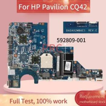 592809~001 592809~501 For HP Pavilion CQ42 CQ56 Laptop  DA0AX2MB6E1 AMD  Notebook Mainboard d