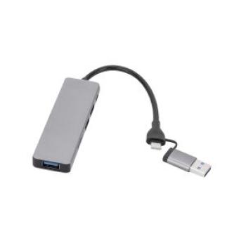 6 in 1 USB 30 Type-C Extender Hub Docking Station Multi USB Splitter Adapter USB 30 20 TF SD Reader