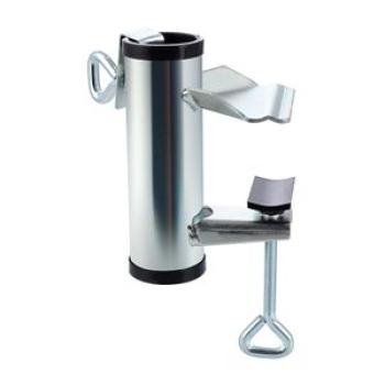 Outdoor Umbrella Base And Stand Metal Clamp For Fixed Deck
