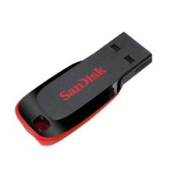 SDCZ50-008G-B35 Cruzer Blade USB 2.0 Flash Drive  8GB - Black