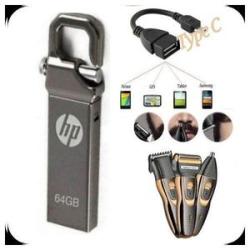 64gb flash drive // 64GB Flash Disk-Silver+Free Geemy 3 In 1 Shaver/Trimmer & Otg Type C