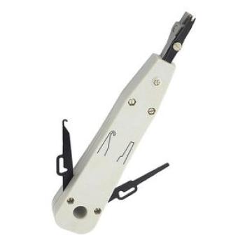 Punch Down Tool Network Installation Easy To Use Dual Grey White