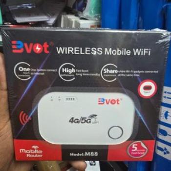 Bvot M88 Wireless 4G/5G LTE WiFi Router – Compatible with All Kenyan Networks: Safaricom, Airtel, Te
