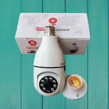 Indoor Security, Reliable Quality PTZ Rotating Wifi Bulb Camera