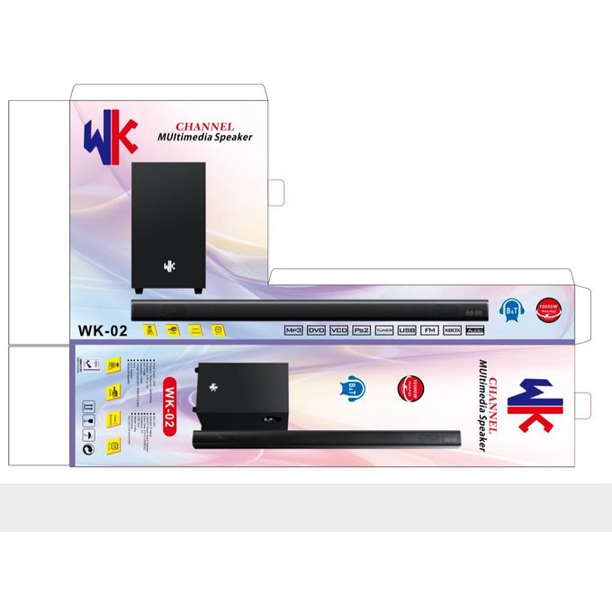 02 CH Multimedia Speaker 10000watts (1YR WRTY) — view 3