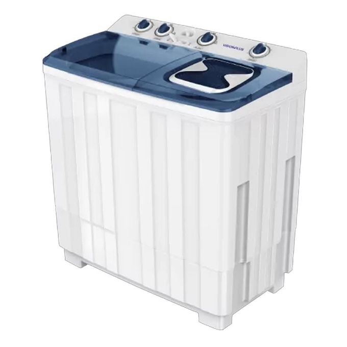 10KG Twin Tub Top Load Washing Machine - White & Blue (2YRS WRTY) — view 2