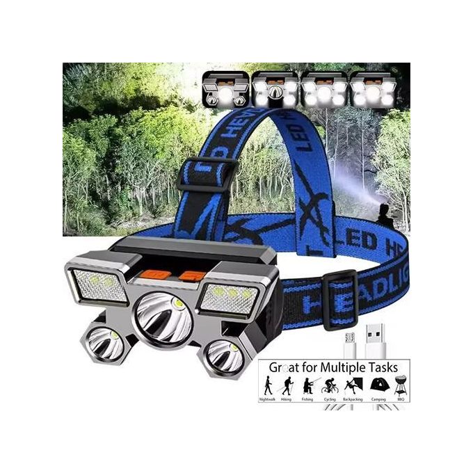 12000 lumens ultra bright outdoor high brightness 5LED airplane flashlight outdoor