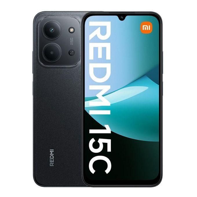 15C By Xiaomi, 6.9", UPTO 8GB Extended RAM + 128GB, 6000mAh (Dual SIM) - Black (1 — view 2