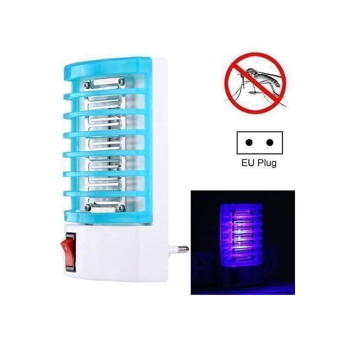 1W Efficient 4-LED Mosquito Killer Night Lamp - EU Plug
