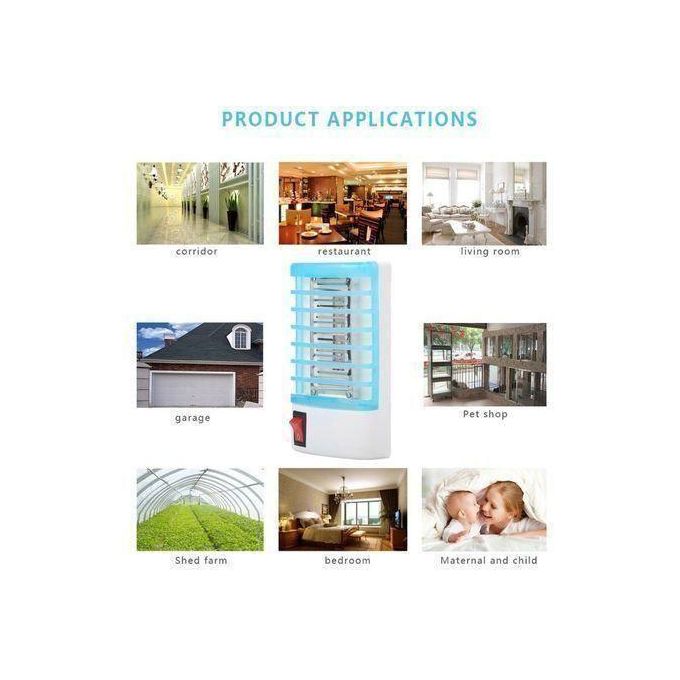 1W Efficient 4-LED Mosquito Killer Night Lamp - EU Plug — view 3