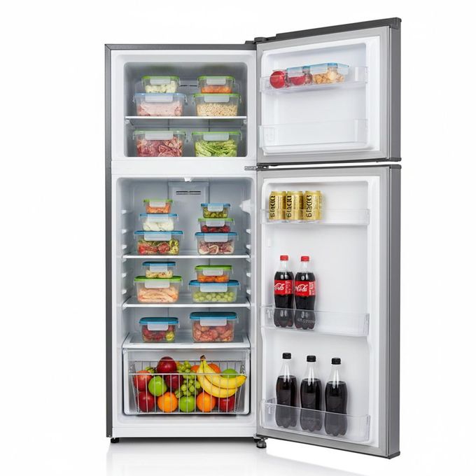 220L Double Door Fridge (2YRS WRTY) — view 3