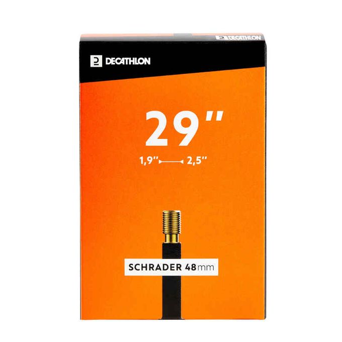 29 X 1.9 / 2.5 Inner Tube 48mm Schrader Valve