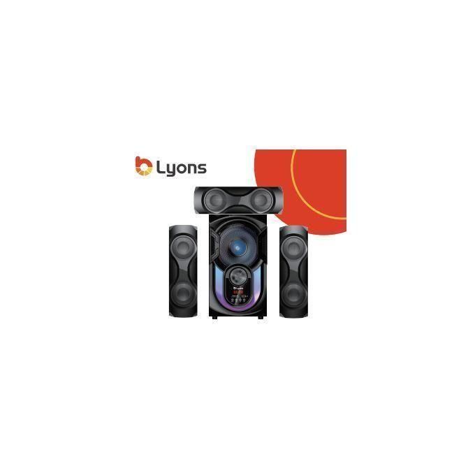 3.1CH Multimedia Speaker System Home Theatre Subwoofer Bluetooth USB FM Radio AUX — view 2