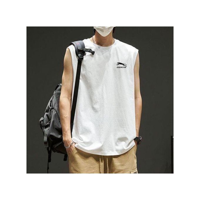 3-in-1 Summer Sleeveless Camisole T-shirt (black+gray+white) — view 2