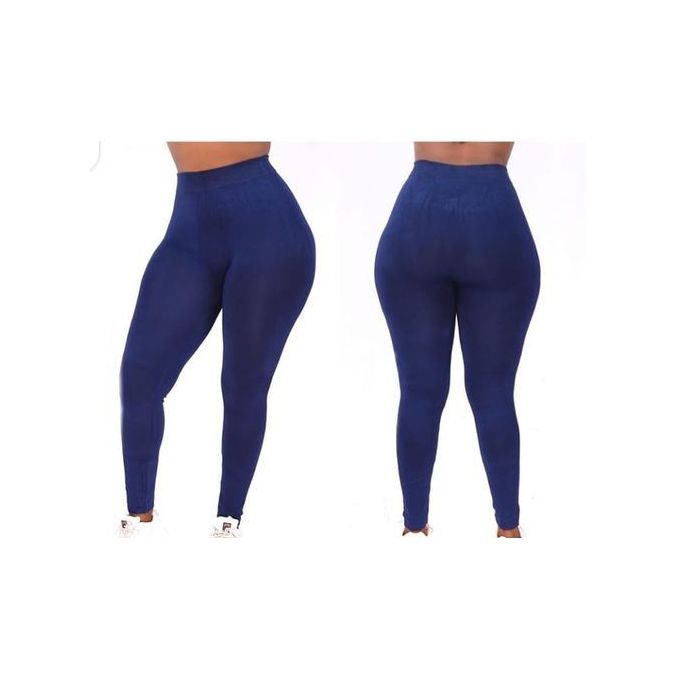 3 Pack High-Waist Leggings - Super Stretchy, Thick Fabric, Freesize, Women's Gym & — view 2