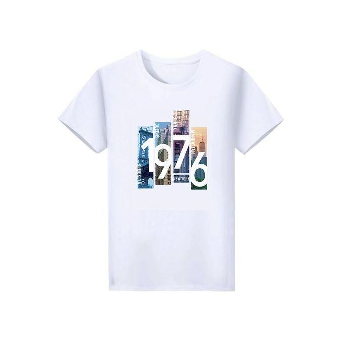 3 PCS T-Shirts Men Tops Tees Polos Male Clothing — view 3