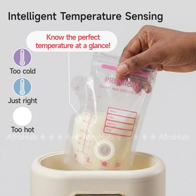 30Pcs Premium Breast Milk Storage Bags (250ml) - Smart Temperature Sensing, BPA-Free — view 2