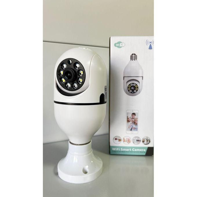 360° PTZ BULB WiFi CCTV SECURITY CAMERA + 32GB MEMORY CARD