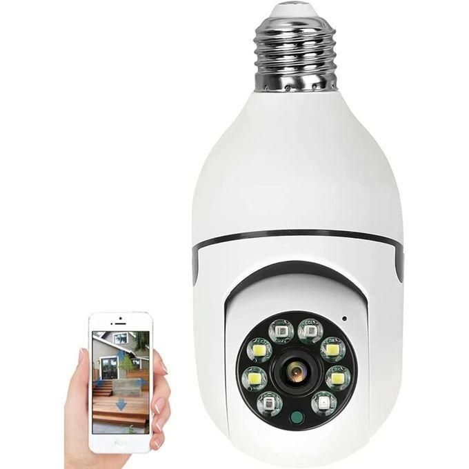 360° PTZ BULB WiFi CCTV SECURITY CAMERA + 32GB MEMORY CARD — view 3