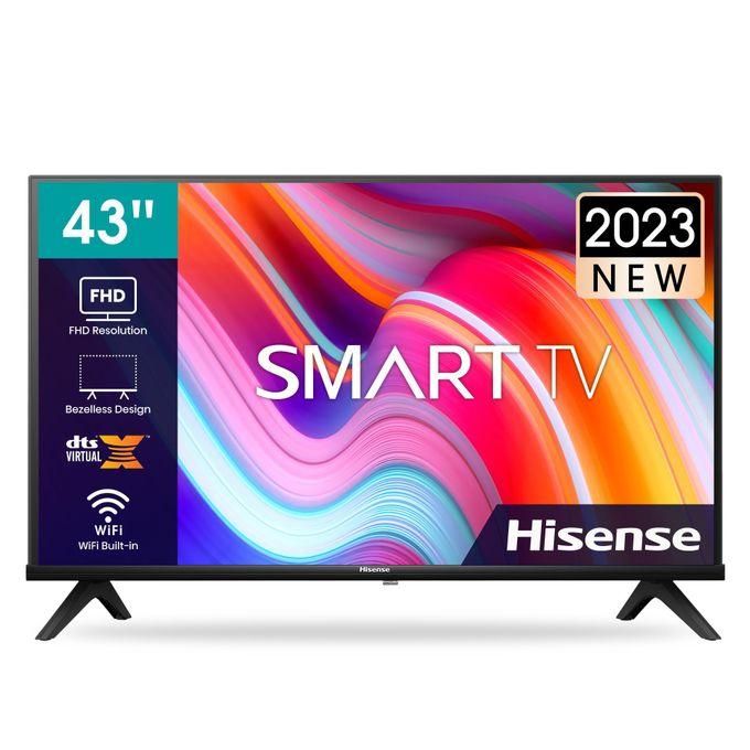 43" Inch,A4 Smart TV,FRAMELESS,DOLBY AUDIO,NETFLIX+BRACKET+TV POWER GUARD — view 2