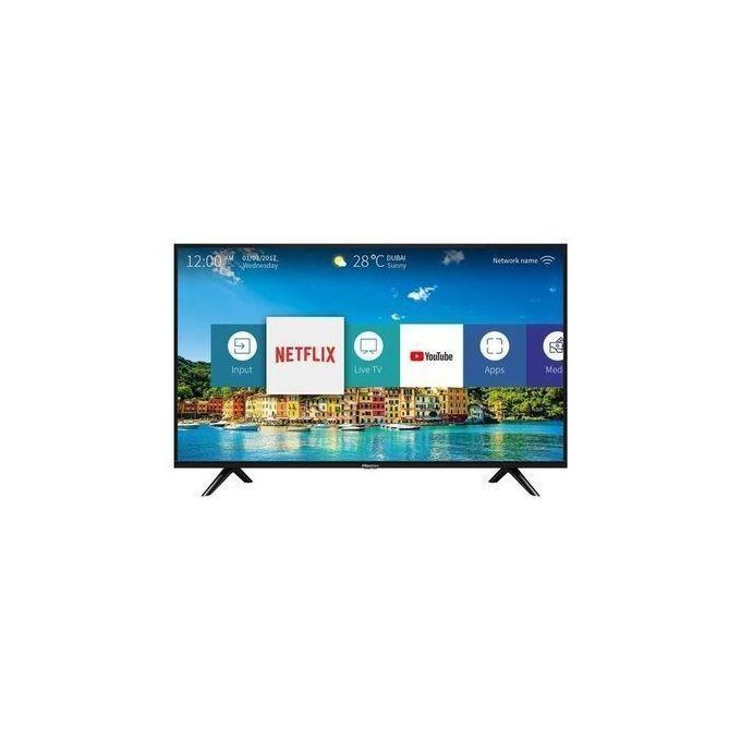 43L12, 43" FHD Smart Android Frameless TV, Netfix, Youtube, Bluetooth - Black (1YR — view 2