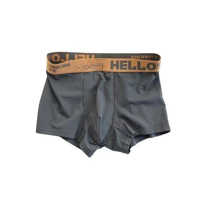 4in1 Men's Flat Angle Underwear - (black, Light Gray, Gray, Green) — view 3