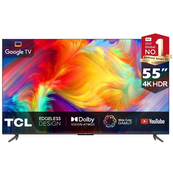 55" Inch,FRAMELESS,BLUETOOTH,Smart UHD 4K With HDR Google TV+360 BRACKET+TV GUARD — view 3