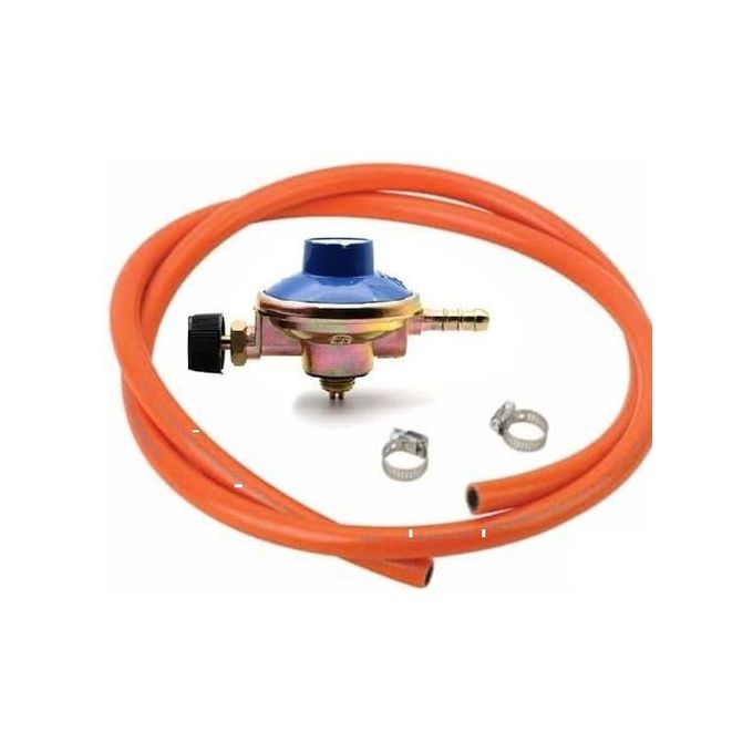 6kg Gas Regulator, Delivery Pipe And Safety Clips — view 2