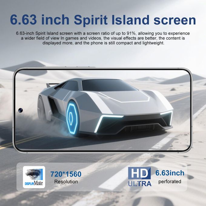 A56 6.7 inch Smartphone, 4+64GB,Android 14,4G Network Dual SIM, GPS WIFI All-in-One — view 3