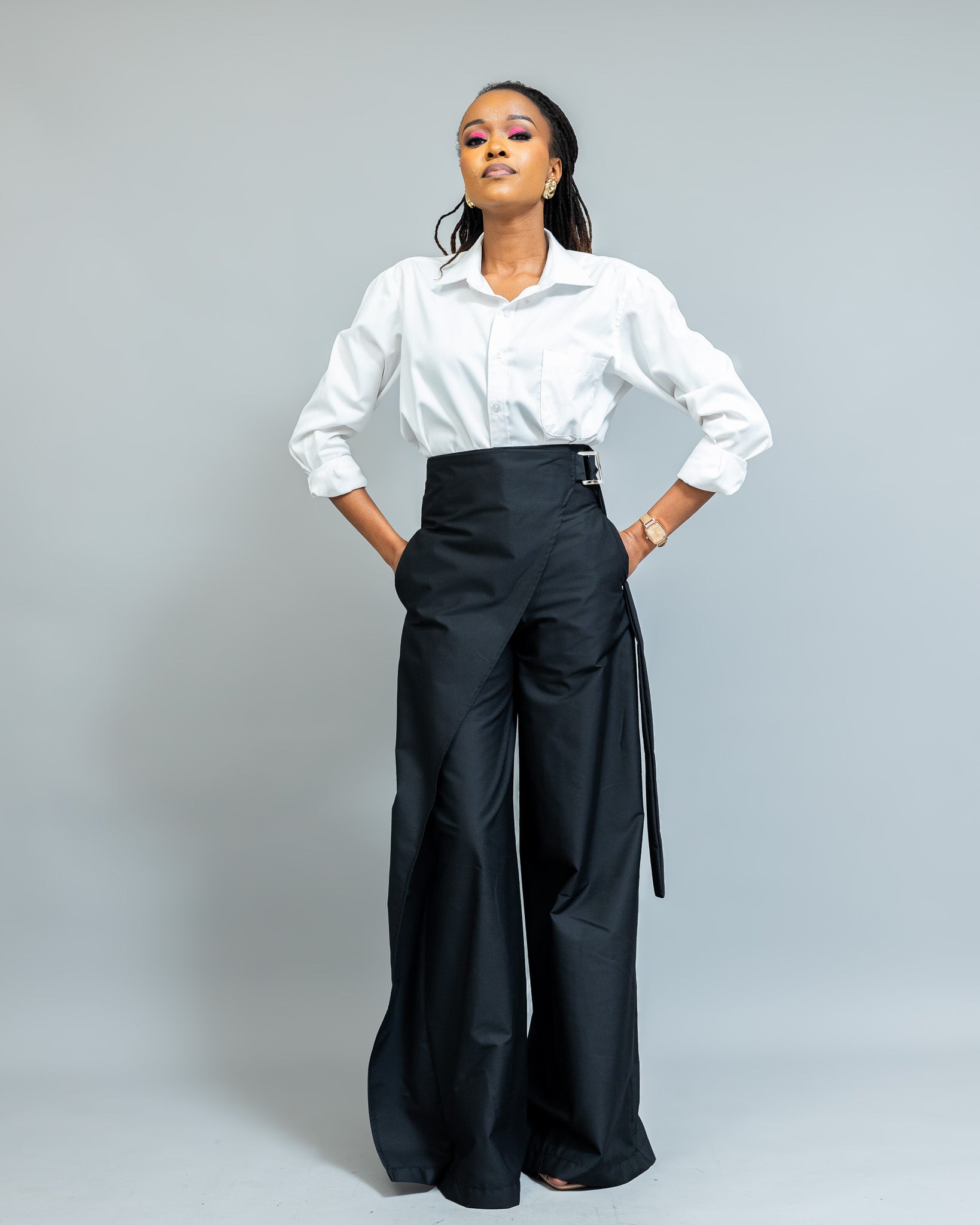 Afriwia Imali Pants - Black — view 2