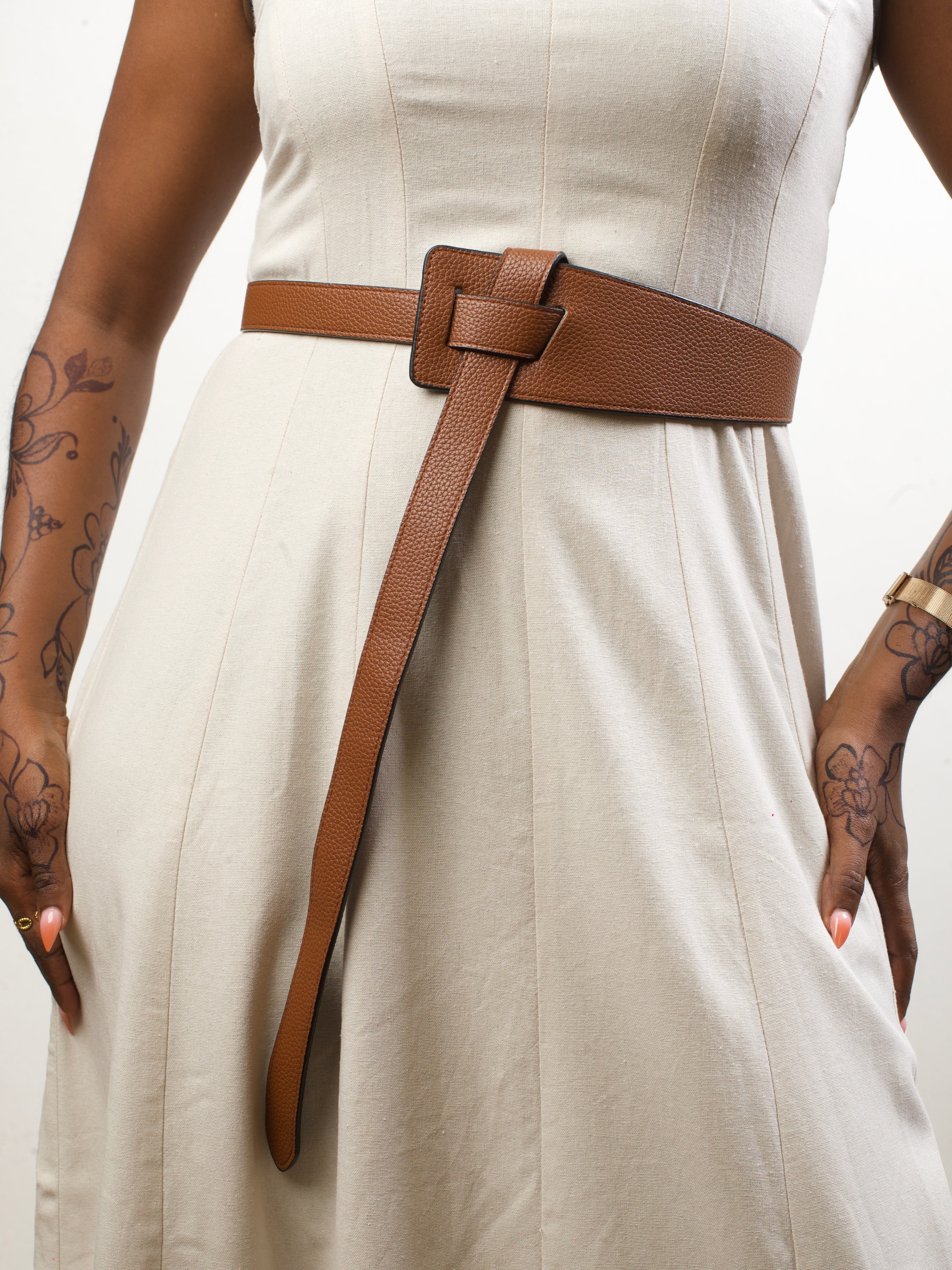 Afrodame Belt - Brown — view 2