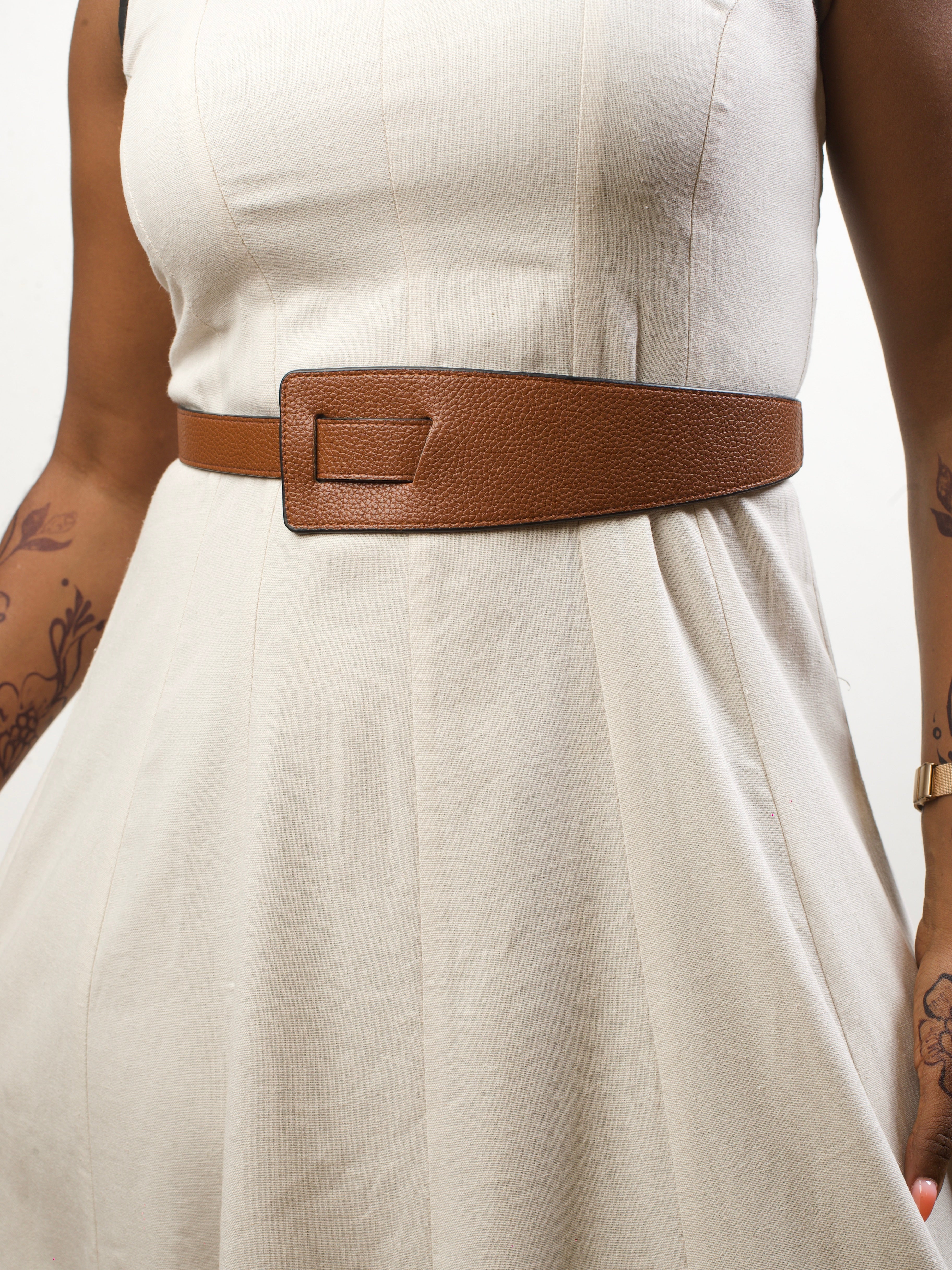 Afrodame Belt - Brown — view 3